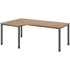 Hammerbacher HS82 Mesa em L de Altura Ajustável - Móveis de Escritório Hammerbacher HS82 Mesa em L de Altura Ajustável - Móveis de Escritório