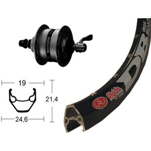 Roues de vélo Rigida Zac 2000 28 pouces - Disque CenterLock, QR, Acier inoxydable - Publicité Roues de vélo Rigida Zac 2000 28 pouces - Disque CenterLock, QR, Acier inoxydable - Publicité