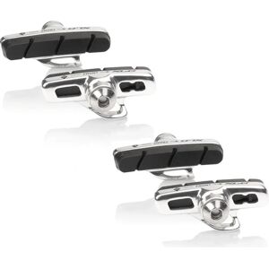 XLC BS-R07 Set of 4 Brake Pads - Road Bicycle - 50mm Black/Silver XLC BS-R07 Set of 4 Brake Pads - Road Bicycle - 50mm Black/Silver