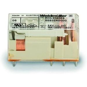 Weidmüller RCL314024 24 V/DC Relais - 1 Wechslerkontakt Weidmüller RCL314024 24 V/DC Relais - 1 Wechslerkontakt