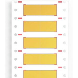 Weidmüller HSS-HF 3/8 Gelb Polyolefin 0,77 mm - Drahtmarkör Weidmüller HSS-HF 3/8 Gelb Polyolefin 0,77 mm - Drahtmarkör