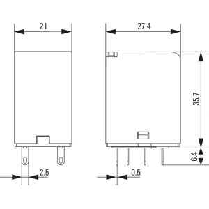 Weidmüller 7760056076 Elektrisches Relais - 230V/AC 10A Kleinsignal-Schalter Weidmüller 7760056076 Elektrisches Relais - 230V/AC 10A Kleinsignal-Schalter