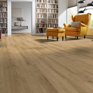 Pavimento ibrido Kiwi - Rovere scuro, 5,5mm - 2,397m² Pavimento ibrido Kiwi - Rovere scuro, 5,5mm - 2,397m²