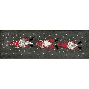 Kleen-Tex Winterzwerge - Alfombra de suelo lavable antideslizante para interior y exterior Kleen-Tex Winterzwerge - Alfombra de suelo lavable antideslizante para interior y exterior