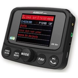 Albrecht DR 56+ Bil Digital Radio - DAB+ Bluetooth Albrecht DR 56+ Bil Digital Radio - DAB+ Bluetooth