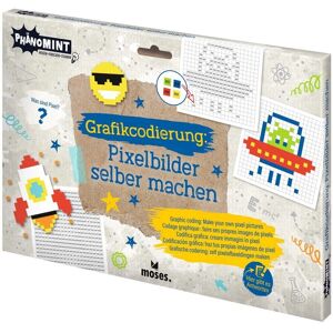 Moses Graphite Coding Sketchbook - 14 Drawings - Educational Kit Moses Graphite Coding Sketchbook - 14 Drawings - Educational Kit