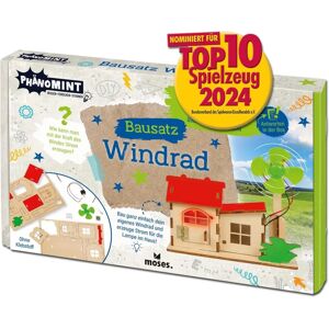 moses. PhänoMINT Bausatz Windrad - Wind Turbine Kit moses. PhänoMINT Bausatz Windrad - Wind Turbine Kit