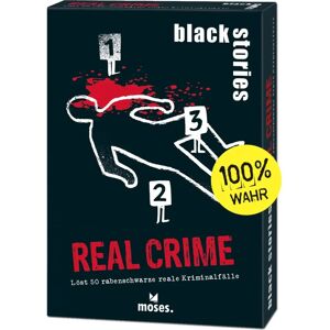 moses Verlag GmbH Black Stories - Echt Misdaad Puzzel moses Verlag GmbH Black Stories - Echt Misdaad Puzzel