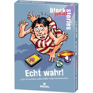 moses. Verlag GmbH Black Stories Junior Echt wahr! - game moses. Verlag GmbH Black Stories Junior Echt wahr! - game