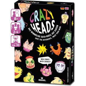 Moses Crazy Heads - jeu - Publicité Moses Crazy Heads - jeu - Publicité