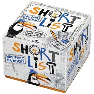 Moses Short List - Quizspel voor 3-8 spelers - vanaf 12 jaar Moses Short List - Quizspel voor 3-8 spelers - vanaf 12 jaar