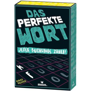 Moses MOS90366 - Das perfekte Wort - Quizspiel für 1-6 Spieler - Ab 12 Jahren Moses MOS90366 - Das perfekte Wort - Quizspiel für 1-6 Spieler - Ab 12 Jahren
