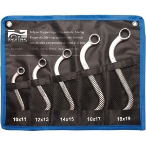 SW-Stahl 01905L Double Ring Wrench Set - Sizes 10-19mm SW-Stahl 01905L Double Ring Wrench Set - Sizes 10-19mm