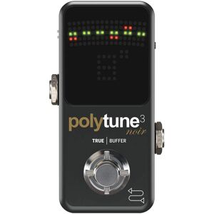 TC Electronic Polytune 3 Noir - Polyphonic Tuner TC Electronic Polytune 3 Noir - Polyphonic Tuner