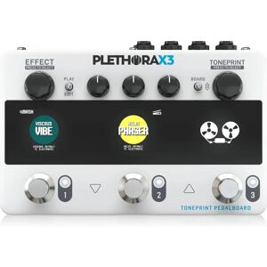 TC Electronic PLETHORA X3 - Multieffet guitare - Publicité TC Electronic PLETHORA X3 - Multieffet guitare - Publicité