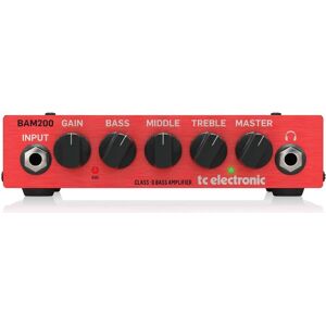 TC Electronic BAM200 Amplificatore di Basso Compatto - Amplificatore TC Electronic BAM200 Amplificatore di Basso Compatto - Amplificatore