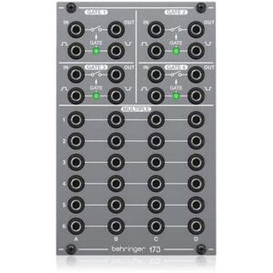 Behringer Behringer 173 Quad Gate - Modular Synthesizer Module Behringer Behringer 173 Quad Gate - Modular Synthesizer Module