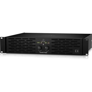 Behringer KM1700 - 1700W Stereo Power Amplifier - Performance/Stage Black Behringer KM1700 - 1700W Stereo Power Amplifier - Performance/Stage Black