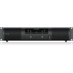 Behringer NX1000 Vermogenversterker - Audio Optreden/Stage Zwart Behringer NX1000 Vermogenversterker - Audio Optreden/Stage Zwart