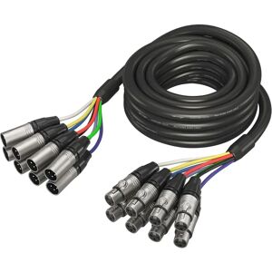 Kabel audio XLR Behringer GMX-500 8-kanałów - 5m Kabel audio XLR Behringer GMX-500 8-kanałów - 5m
