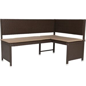 MERXX Rattan Eckbank für den Außenbereich MERXX Rattan Eckbank für den Außenbereich