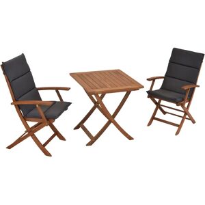 MERXX Comodoro Balkon Set - Eukalyptus Holz MERXX Comodoro Balkon Set - Eukalyptus Holz