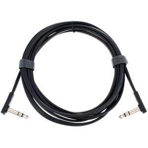 Rockboard Flat TRS Cable - 120cm - Space-saving, Angled Connectors Rockboard Flat TRS Cable - 120cm - Space-saving, Angled Connectors