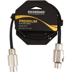 Câble patch XLR Rockboard - 60 cm - Noir - Publicité Câble patch XLR Rockboard - 60 cm - Noir - Publicité