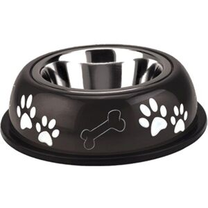 Nobby Gamelle pour Chien Nice Diner - Acier inoxydable, Plastique, 19cm, 0.35L Nobby Gamelle pour Chien Nice Diner - Acier inoxydable, Plastique, 19cm, 0.35L