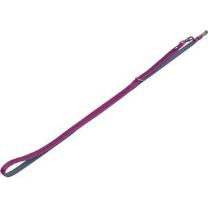 Laisse Nobby 80636-64 - Réglable en nylon avec néoprène - Gris, Rose - Publicité Laisse Nobby 80636-64 - Réglable en nylon avec néoprène - Gris, Rose - Publicité
