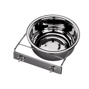 Nobby Stainless Steel Grey Pet Feeder - Pet Type Nobby Stainless Steel Grey Pet Feeder - Pet Type
