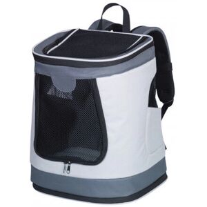 Nobby 63817 Rugzak dierentransport - Hond, Microfiber, Grijs Nobby 63817 Rugzak dierentransport - Hond, Microfiber, Grijs