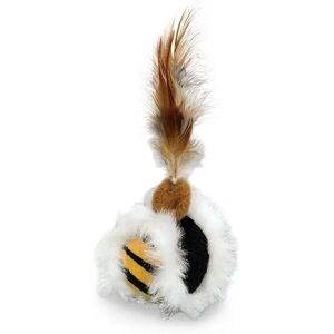 Jouet en peluche pour chat avec plumes et herbe à chat - Publicité Jouet en peluche pour chat avec plumes et herbe à chat - Publicité