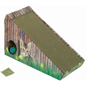 Nobby Griffoire en Carton - 47x20x26cm - Accessoire Naturel pour Chats - Publicité Nobby Griffoire en Carton - 47x20x26cm - Accessoire Naturel pour Chats - Publicité