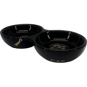 Nobby 82348 Dog/Cat Bowl - Ceramic Dual Feeder & Waterer Nobby 82348 Dog/Cat Bowl - Ceramic Dual Feeder & Waterer