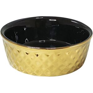 Nobby 82436 Dog/Cat Bowl - Gold Ceramic Feeding Bowl Nobby 82436 Dog/Cat Bowl - Gold Ceramic Feeding Bowl