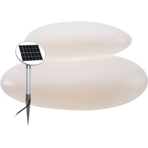 8 seasons design Shining Stone Weiße Solar-Gartenleuchte - 69 cm 8 seasons design Shining Stone Weiße Solar-Gartenleuchte - 69 cm