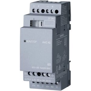 Siemens LOGO! 8 SPS PLC Expansion Module AM2 AQ - Supports 2 analog outputs Siemens LOGO! 8 SPS PLC Expansion Module AM2 AQ - Supports 2 analog outputs