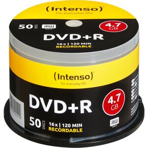 Intenso 4111155 DVD+R Marrone 4,7 GB 50 pezzi - DVD Intenso 4111155 DVD+R Marrone 4,7 GB 50 pezzi - DVD