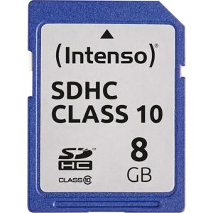 Scheda di Memoria 8GB Intenso - Classe 10 SDHC - Resistente a urti e temperature Scheda di Memoria 8GB Intenso - Classe 10 SDHC - Resistente a urti e temperature