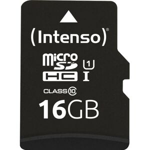 Intenso UHS-I Premium microSD - microSDHC 16GB Intenso UHS-I Premium microSD - microSDHC 16GB