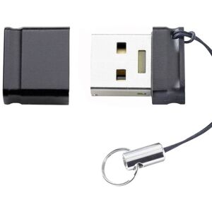 Intenso Slim Line USB-flashdrev - 64 GB - Sort Intenso Slim Line USB-flashdrev - 64 GB - Sort