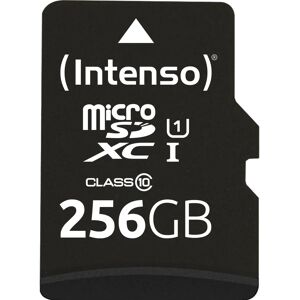 Intenso 256GB UHS-I Class 10 Memory Card - SDXC Intenso 256GB UHS-I Class 10 Memory Card - SDXC