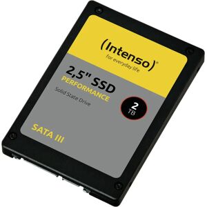 Intenso 2TB SSD - Prestatie, 2,5" SATA III - Robuust & Snel Intenso 2TB SSD - Prestatie, 2,5" SATA III - Robuust & Snel