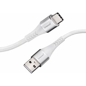 Câble USB-C à USB-A Intenso 1,5M - Blanc - USB 2.0 - Publicité Câble USB-C à USB-A Intenso 1,5M - Blanc - USB 2.0 - Publicité