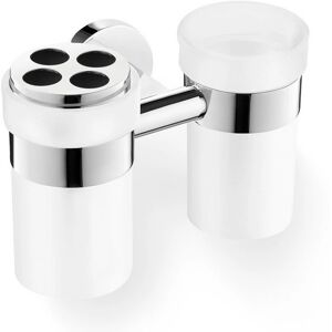 ZACK SCALA wandtandenborstelhouder met glazen - Badkameraccessoire ZACK SCALA wandtandenborstelhouder met glazen - Badkameraccessoire
