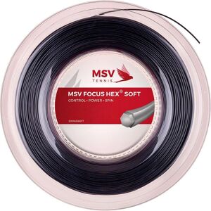 MSV Focus Hex Soft 200 m - Tennis String - Black MSV Focus Hex Soft 200 m - Tennis String - Black
