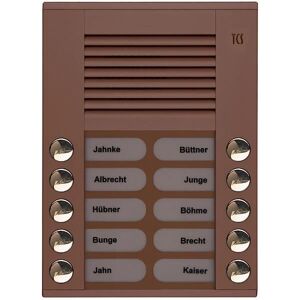 TCS - Klingel + Türsprechanlage - bronze - Door intercom TCS - Klingel + Türsprechanlage - bronze - Door intercom