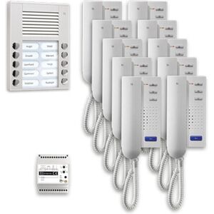 TCS PPA10-EN/02 - Pack de Stations Audio Extérieures - 10 Stations TCS PPA10-EN/02 - Pack de Stations Audio Extérieures - 10 Stations