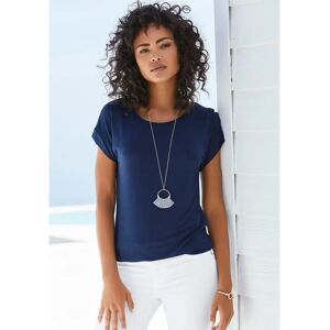 VIVANCE Kurzarm T-Shirt - Marineblau VIVANCE Kurzarm T-Shirt - Marineblau